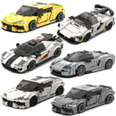 MOC ONE1 CC850 Gemera Jesko Sports Car Building Blocks Super Speed Racing Vehicle Bricks Toys Christmas Gifts For Children Boys