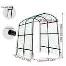 U-Shaped Metal Tall Garden Plant Trellis Grow Support Frame for Climbing Plants Vegetables