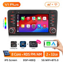 Junsun 7 "Wireless CarPlay for Apple Android Auto Car Radio for Audi A3 8P S3 2003-2012 GPS tereo Multimedia 4G 8core RDS
