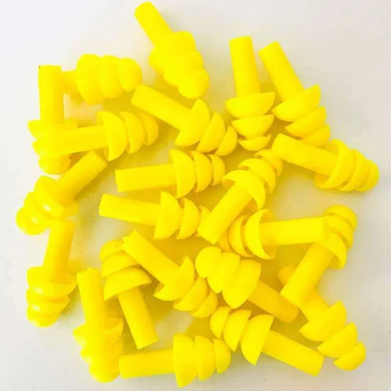 10Pairs=20PCS Waterproof Swimming Silicone Swim Earplugs for Adult Swimmers Children Diving Soft Anti-Noise Sleep Ear Plug New