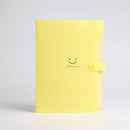 5page Classic Accordion File Folders - A4 Document Storage Bags with Plastic Material and Test Roll Holder - Durable and Expanda