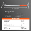 SucceBuy 1/2" 1/4" 3/8" Mechanical Torque Wrench Set Precision Pointer Hand Tools Torque Wrench Workshop Car Repair Tool