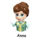 SLUBAN Girl Princess Royal Carriage Wagon Horse Racing Party Model Building Blocks Enlighten Action Figure Toys For Children