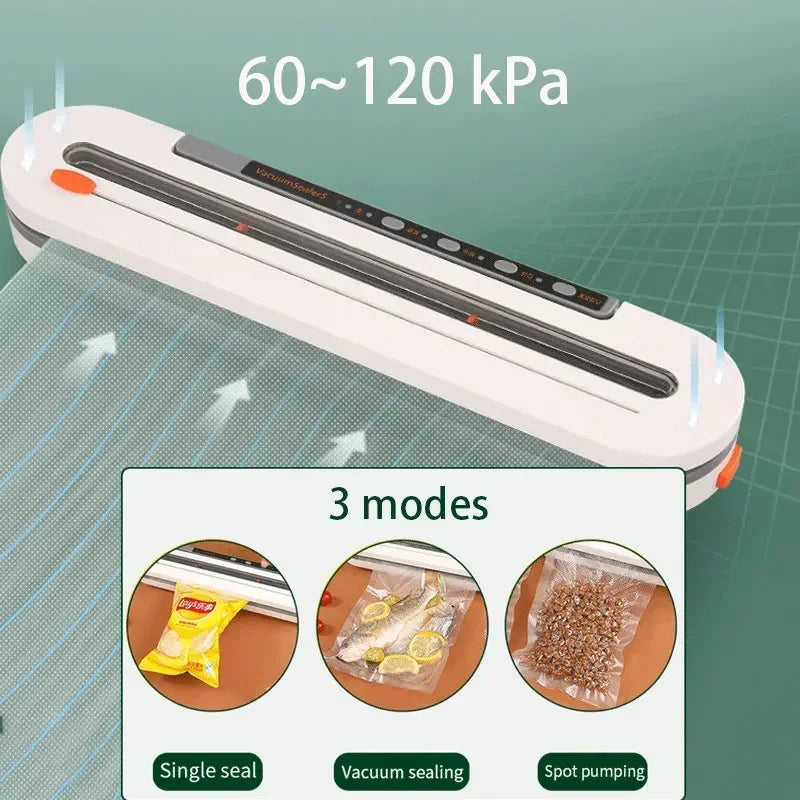 30cm Automatic Vacuum Packaging Machine Food Vacuum Sealer Powder Household Food Storage Sealing Machine Vacuum Food Sealing