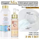 AILKE Multi Vitamin Whitening Body Lotion With Vitamins A,E,B3,B5, Increase Skin Radiance, Even Skin Tone, Moisturizer Cream