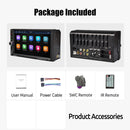 ESSGOO 7 Inch Wireless Apple Carplay Android Auto Double 2 DIN Car Stereo Radio AUX FM Bluetooth USB TF Touchscreen Mirror Link