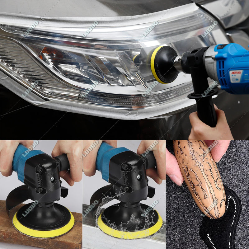 Round Wet Sanding Sheet Dry Polishing Sandpaper For Car Detailing Headlight Restoration Grinder Accessories Sanding Discs Paper