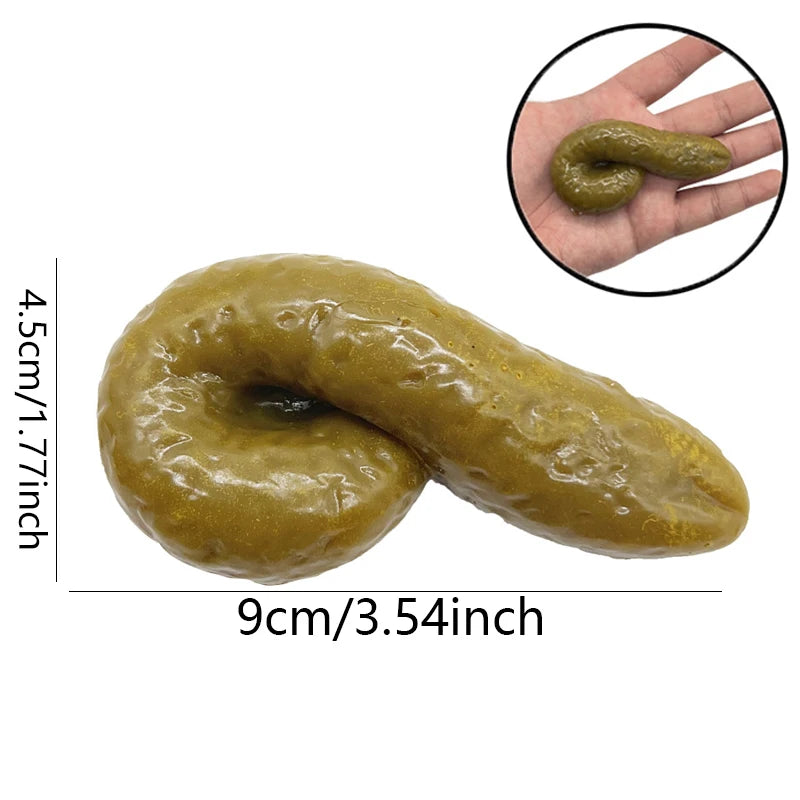 Fake Squishy Poop Funny Realistic Shit Joke Tricky Toys Kids Halloween Party Favors Prank Antistress Gadget Props Adult Gifts