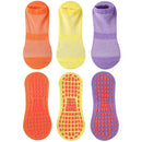 3 Pairs Men's Non-slip Silicone Floor Socks Casual Cotton Mesh Breathable Cozy Yoga Trampoline Foot Massage Ballet Dance Unisex
