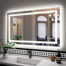 LED Light, Anti-Fog Vanity Mirror Dimmable Led Makeup with Memory Function Mirror Glass Shatter-Proof
