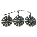 NEW 87MM 6PIN RX VEGA64 VEGA56 GPU Fan，For ASUS ROG-STRIX-RX 590 580 570 480、GTX 1080 1070 1060、R9 390 Video card cooling fan