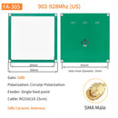 Circular Polarization 1/3/4/5/5.5 dBi UHF RFID Ceramic Antenna RFID Antenna for RFID Reader Module