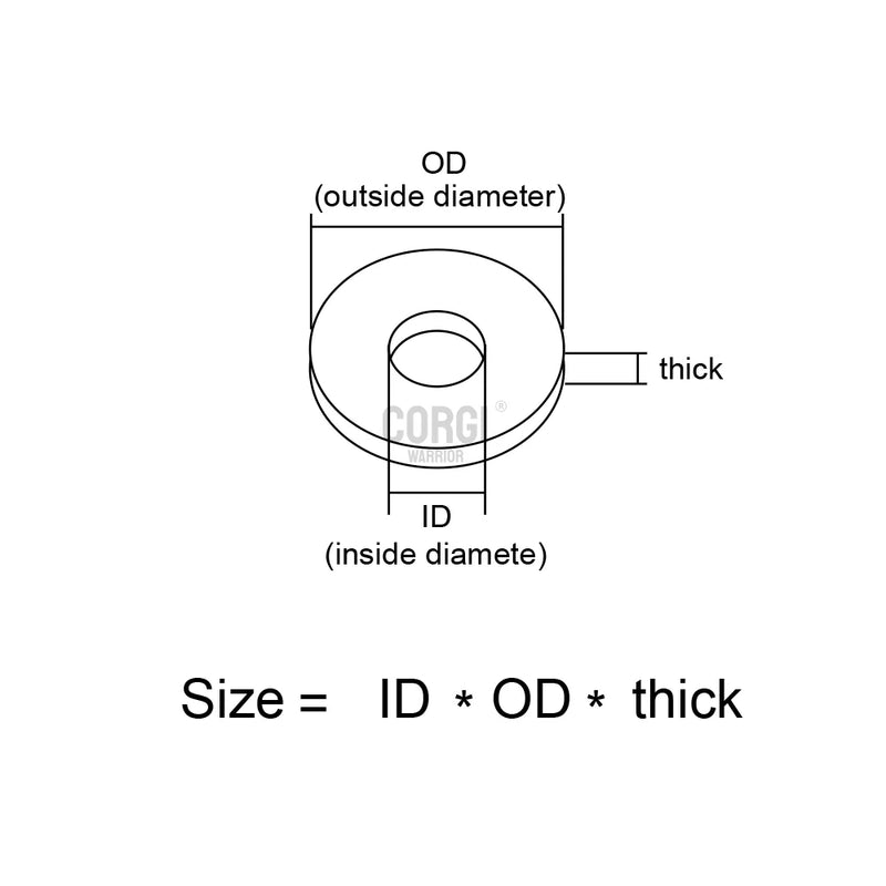 500-800 White Pieces Black Nylon Flat Washers Assortment Kit M2 M2.5 M3 M4 M5 M6 M8 M10 M12 Not Rubber Washer 9 Sizes for Bolts