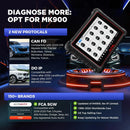 Autel MaxiCOM MK900 OBDII Scanner All System Diagnostic Scan Tool Active Test DoIP CAN FD FCA Autoauth SGW Update of MK808BT PRO