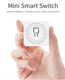 Tuya Smart WiFi Mini Smart switch Module Two-Way Control DIY Light Switch Voice Control, Compatible with Smart Life Alexa, Alice