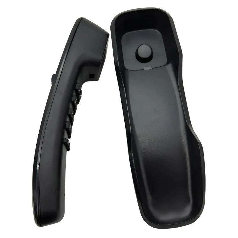 Mini Wall Phone Wall Mount Telephone Desktop Corded Landline Phone Fixed