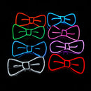 Glow in the Dark LED Bow Tie Luminous Flashing Necktie For Birthday Party Wedding Christmas Decoration Halloween Cosplay Costume