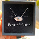 Valentine's Day Gift Custom Photo Projection Necklace DIY Picture Inside Titanium Steel Chain Couple Necklace Women Men Jewelry