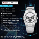 PAGANI DESIGN 2024 New Men Watches Quartz Business Watches VK63 Mens Clock Top Brand Luxury Watch Men Chronograph Watch for Men