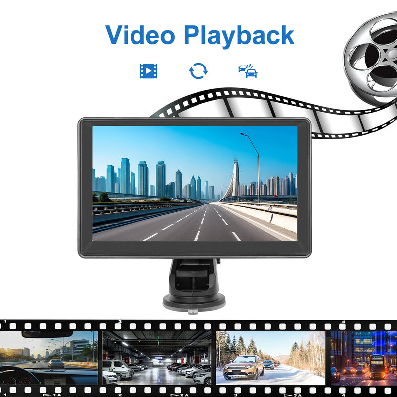 Podofo 7 ''Smart Screen Player Dashboard Carplay Android Car Bluetooth EQ Car DVR Mirror Link FM Transmission GPS Navigation