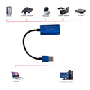 4K HDMI-Compatible Video Capture Card USB 3.0 1080P Game Capture Card Grabber Record Box for Live Streaming for PS4 HD Camera