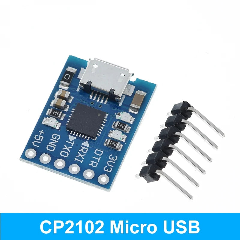 CP2102 USB 2.0 to UART TTL 5PIN Connector Module Serial Converter STC Replace FT232 CH340 PL2303 CP2102 MICRO USB for arduino