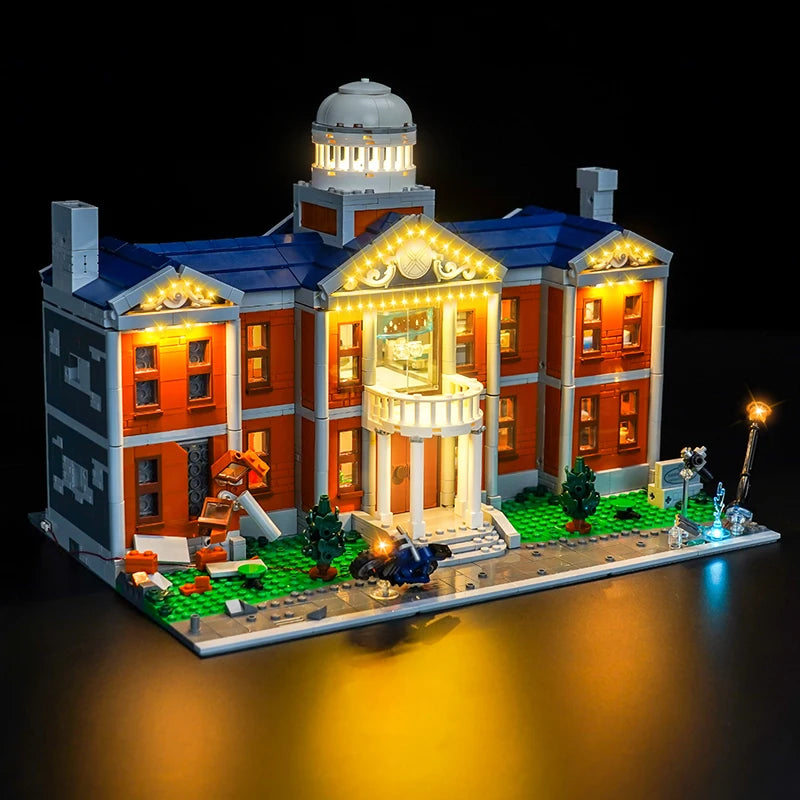 Vonado 5V LED lighting 76294 set suitable for X-Men: The X-Mansion building block gift (excluding building blocks)