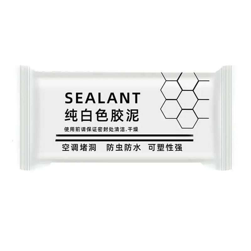 White Air Conditioning Hole Sealant Household Sewer Repair Sewer Wall Mastic Repair Rubber Sealing Pipe Hole Pipe Waterproo S8O3