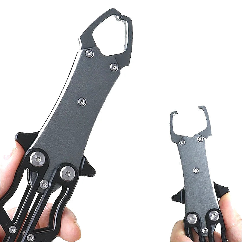 Fishing Gripper Control Fishing Pliers Clip Aluminum Alloy Tool Lip Holder Foldable Grip Grabber Keeper Fisheries Accessories