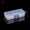 Multi Styles Small Square Clear Plastic Storage Box For Jewelry Diamond Embroidery Craft Bead Pill Home Storage Organization