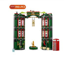 NEW 1083Pcs  Magic World of Wizards Classic Movies 12 Grimmauld Place Building Blocks Toys For Kids Gifts