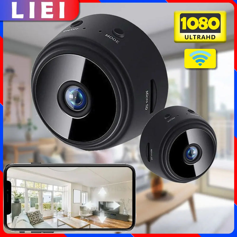 LIEI 1080HD Mini Camera Wireless Video Recorder WiFi Security Protection Camera Smart Home Monitoring Cam For Infants And Pets