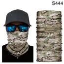 Camouflage Cycling Face Mask Scarf Neck Gaiter Men Seamless Bandana Women Headband Balaclava Tube Face Shield