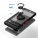 Armor Matte Case For Google Pixel 8 7A 7 6 Pro Cover Ring Magnetic Holder Stand Shockproof Coque Fundas