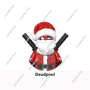 Hot Toys TV6302 TV6303 2024 Merry Christmas Gift Grinch Holiday Elf Santa Rex Darth Vader Building Blocks Mini Action Figure Toy