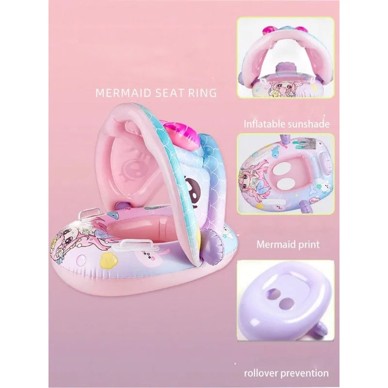 Baby Swimming Seat Ring Inflatable Toys Children Swim Ring Tube For Kid Swimming Seat Circle Float Swim Pool Equipment