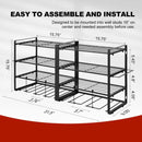Organizer Garage Tool Organizer Power Tool Wall Mount 4 Layer Garage Storage Rack for Drill Screwdriver Home Storage Rack