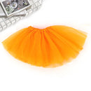 Tutu Princess Dress Mesh 2-8 Year Old Children's Halfbody Halloween Ballet Dance Performance Short Skirt Christmas Dress Girl