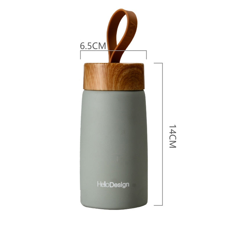 Insulated Coffee Mug 304 Stainless Steel Tumbler Water Thermos Vacuum Flask Mini Water Bottle Portable Travel Mug Thermal Cup