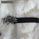 Multi-pattern Gothic Harajuku y2k Spicy Girls Punk Belt Women Men's Belt Subcultural Millennium Versatile Decoration