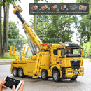 MOULD KING 17028 Technical Car Toys APP&RC Motorized Fire Rescue Truck Model Assembly Building Block Brick Kids Christmas Gift