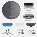 Lefant M1 LDS Robot Vacuum Cleaner with Multi Plane Mapping, 4000Pa Suction,Schedule, App/Alexa Control, for Pet Hair