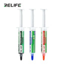 Relife RL-407Thermal paste (black/blue/pink) efficient heat conduction fast cooling for phone computer graphics card maintenance