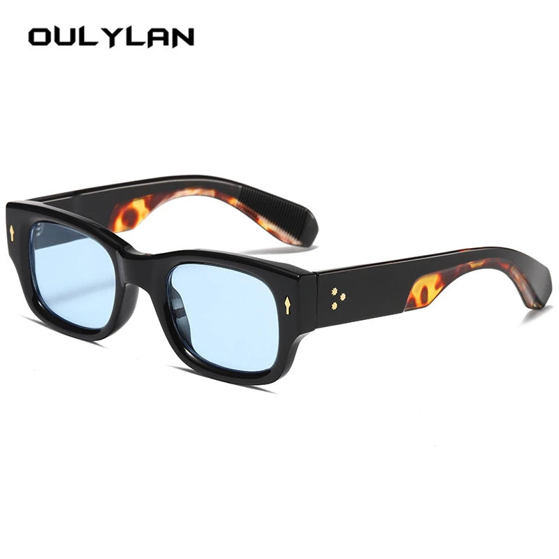 OULYLAN Square Sunglasses for Men Luxury Brand Designer Sunglasses Women Vintage Oversize Sun Glasses Big Frame Eeyglasses Shade