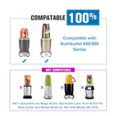 2 Pack Gray Gasket Replacement Parts Compatible with NutriBullet 600W 900W Blenders NB-101B NB-101S NB-201