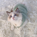 Cats Clothes Plush Garment for Cats Warm Apparels Winter Products Clothing Dog´s Sweater Vests Cooling Pet Kittens Kitten Stuff