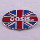 Rock Band Enamel Pins Punk Style Heavy Metal Band Music Metal Brooch Badge Fashion Jewellery Backpack Accessory Gifts