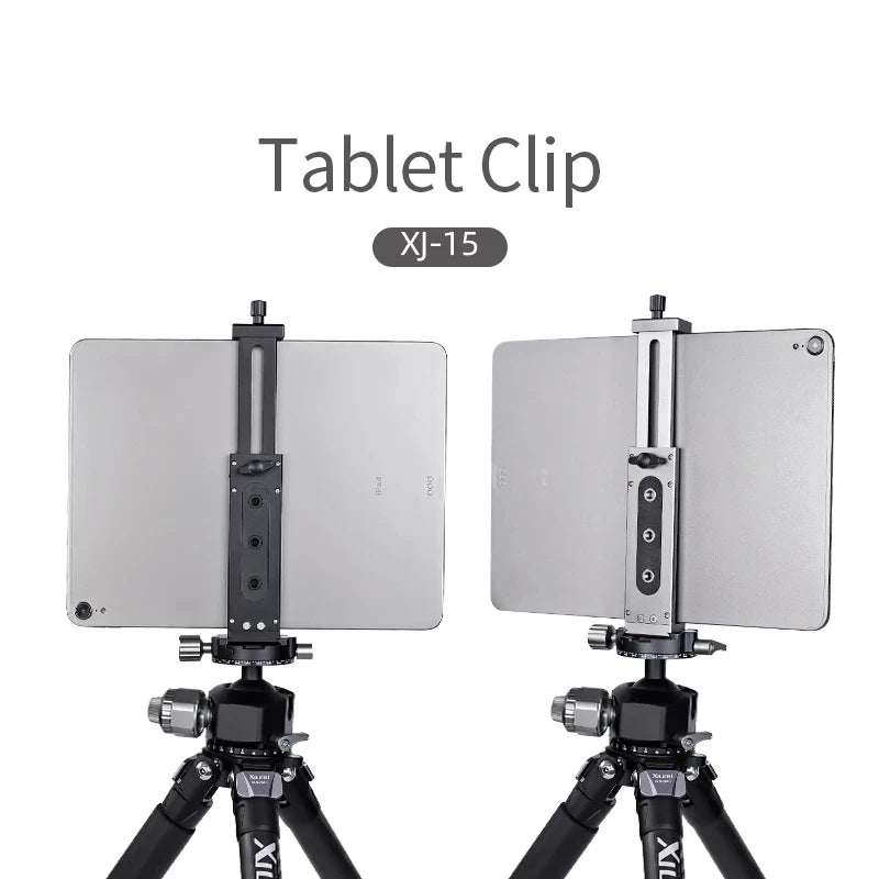 Universal Aluminum Alloy Tablet Phone Stand Holder Clip Tripod Adjustable Bracket for Mobile Phones Ipro Tablets Tablet Holder