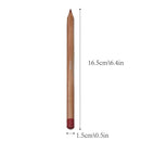 Matte Lipliner Wood Pencil Waterproof Velvet Brown Red Lip Contour Pen Lip Liner Lipstick Lasting Non-stick High Pigment 12Color