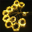 LED Garland Curtain Lights 8 Modes USB Remote Control Fairy Lights String Wedding Christmas Decor for Home Bedroom New Year Lamp